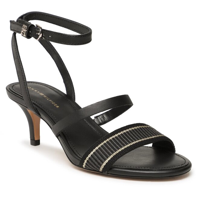 Sandalias Tommy Hilfiger Th Webbing Mid Heel Sandal FW0FW07276