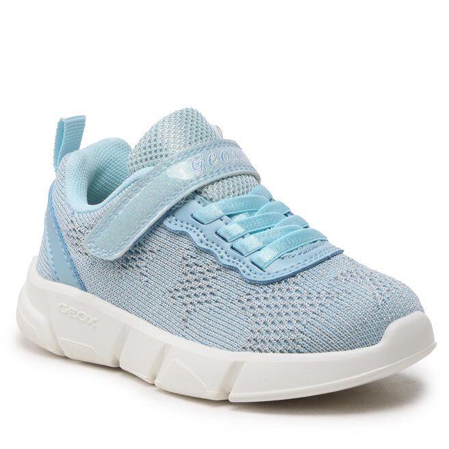 Baskets Geox Fille Aril Girl B - Respirantes Semelle Caoutchouc