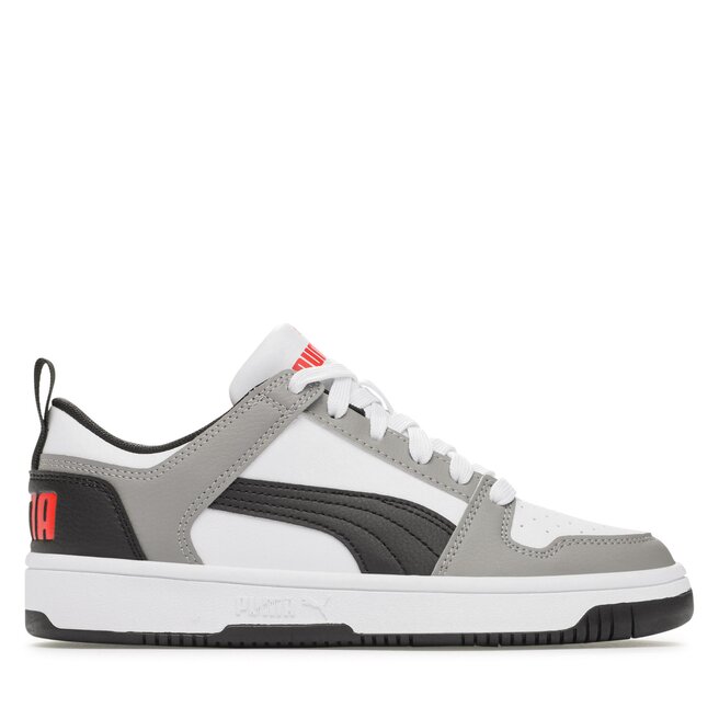 Sneakersy Puma Rebound Layup Lo Sl Jr - 20 Biały
