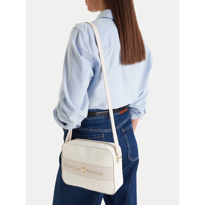 Torebka Beverly Hills Polo Club EO-BHPC-L-013-09 Écru -