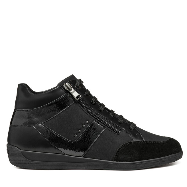 Sneakersy Geox D Myria D4668B 0EKHH - Czarny