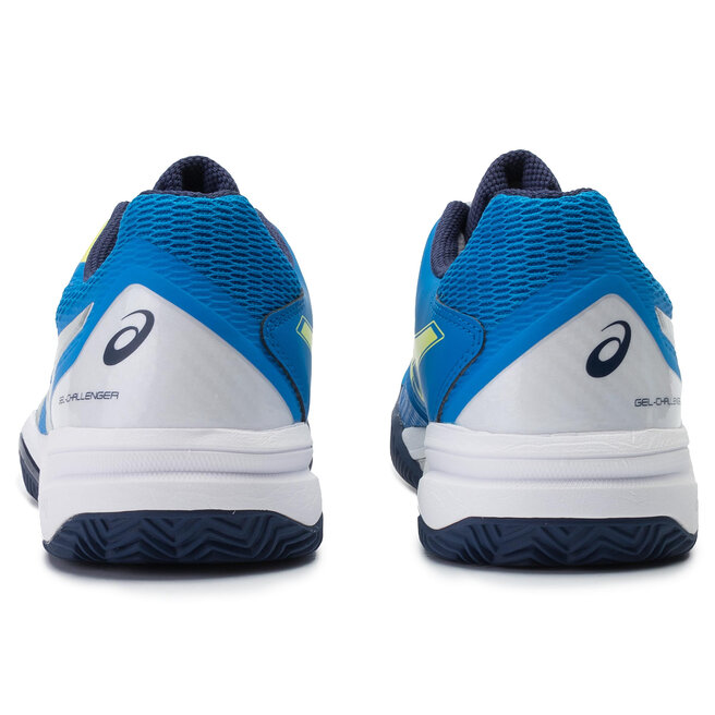 Batai Asics Gel-Challenger 12 Clay 1041A048 Electric Blue/Silver 400 •  Www.eavalyne.lt