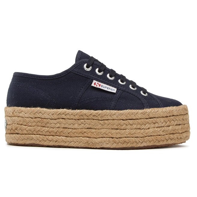 Superga Espadrilles Superga 2790 Rope S51186W Navy/White Off 933
