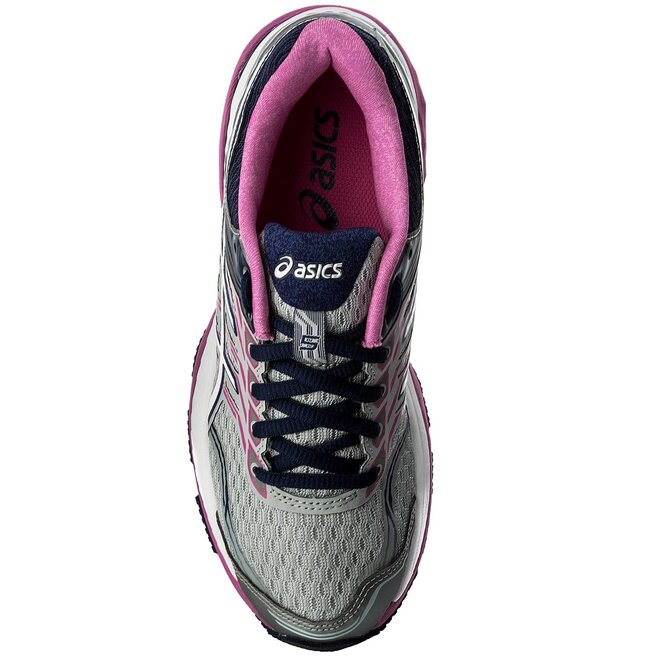 Asics gt 2000 deals 5 women's shoes midgrey/white/pink