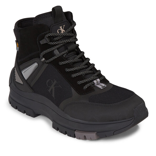 Ορειβατικά παπούτσια Calvin Klein Jeans Hiking Lace Up Boot Cor YM0YM00762 Black/Stormfront 00T