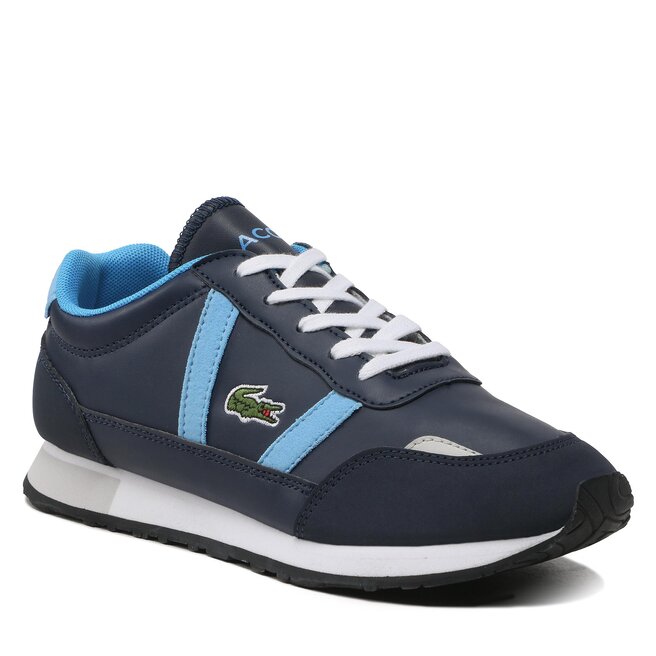 Sportcip Lacoste Partner 222 1 Suj 744SUJ00117E9 Nvy Lt Blu