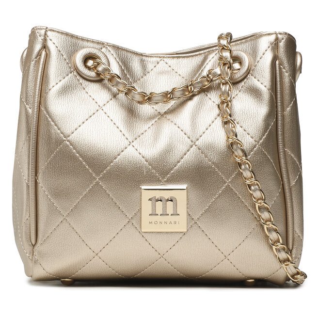 Monnari Дамска чанта Monnari BAG0820-M23 Златист