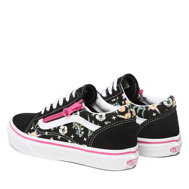 Vans Гуменки Vans Old Skool Zip VN0A2XSMBLK1 Floral Black