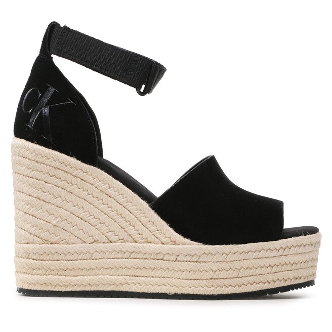 Calvin Klein Jeans Espadrilky Calvin Klein Jeans YW0YW00963 Black BDS