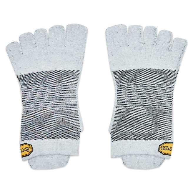 Vibram Fivefingers Rövid unisex zoknik Vibram Fivefingers Atlethic No-Show S21N02 Light Grey