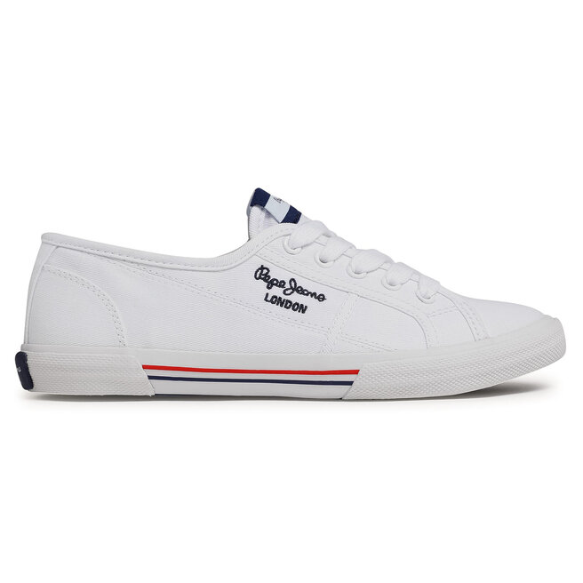 de tenis Pepe Jeans Aberlady Ecobass White • Www.zapatos.es