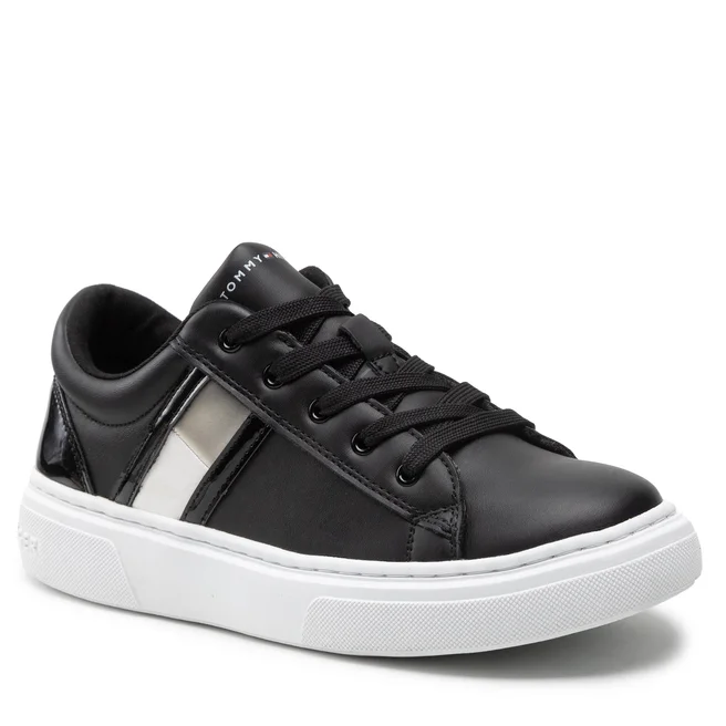 Sneakers Tommy Hilfiger Low Cut Lace-Up Sneaker T3A9-32310-1451 S Black 999