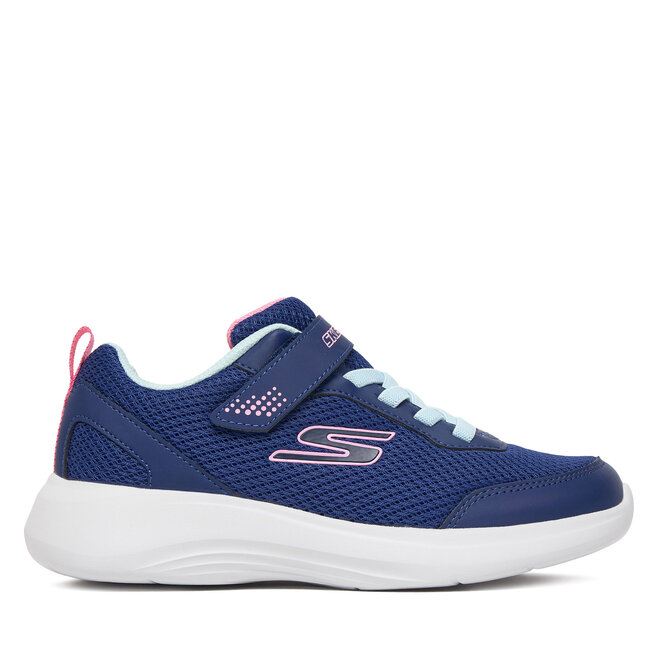 Sneakersy Skechers Selectors - Reset Achieved 303573L/NVY Granatowy - dziewczęce