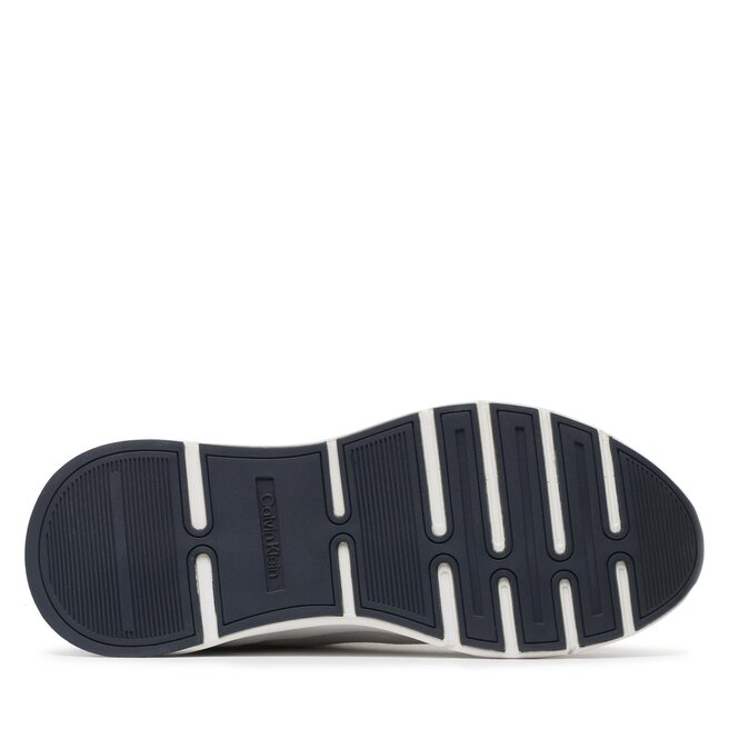 Calvin Klein Сникърси Calvin Klein Low Top Lace Up Mix HM0HM00918 Light Grey/Ultra Blue 0IM