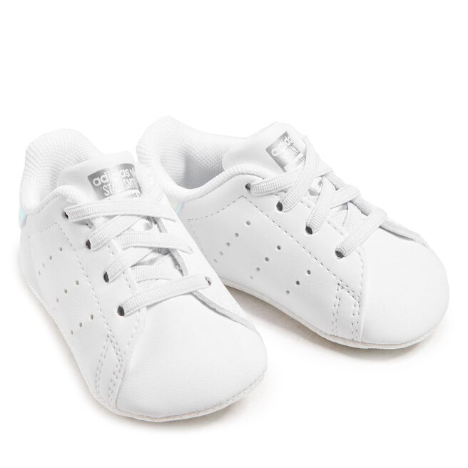 adidas Chaussures adidas Stan Smith Crib FY7892 Ftwwht/Ftwwht/Silvmt