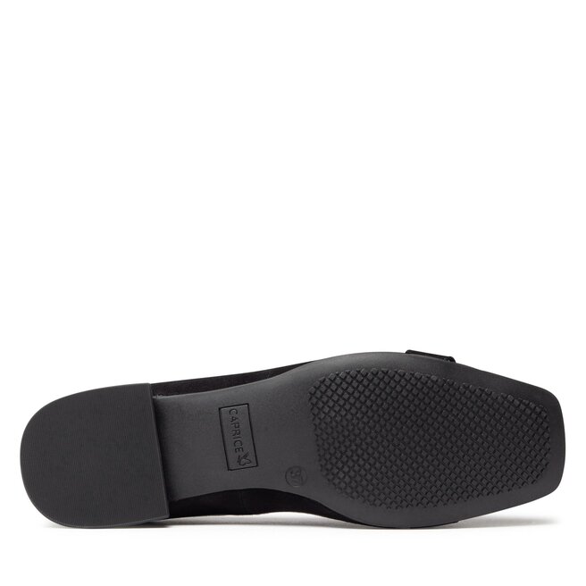 Caprice Baleríny Caprice 9-22105-41 Black Suede 004