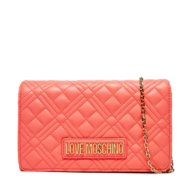 Torebka LOVE MOSCHINO - Koralowy