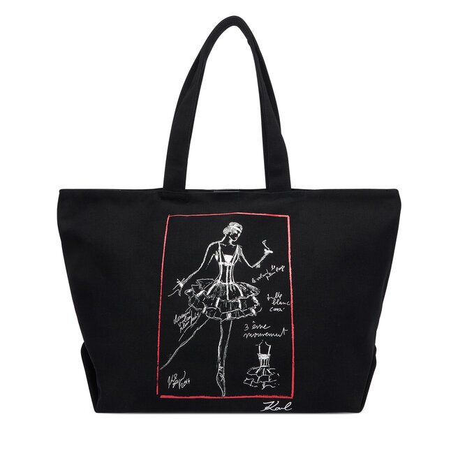 Torebka KARL LAGERFELD B3W50060 Czarny -