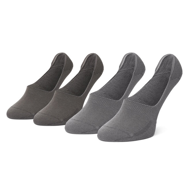 Set 2 perechi de șosete scurte unisex Levi`s® 37157-0191 Middle Grey Melange