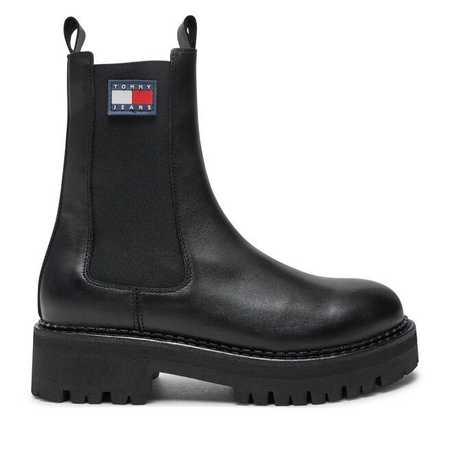 Sztyblety Tommy Jeans Urban Chelsea - Czarny