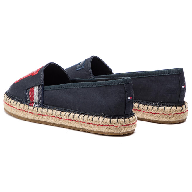Espadrilles Tommy Hilfiger Patch Espadrille FW0FW03846 Midnight