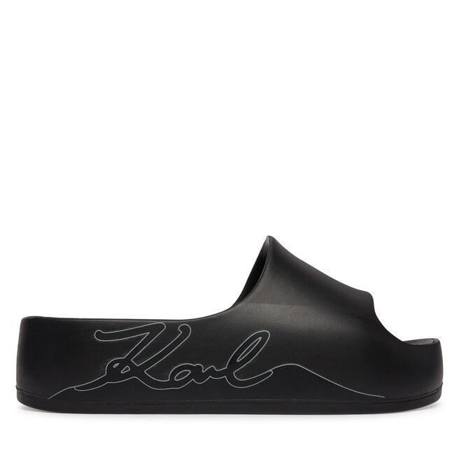 Klapki KARL LAGERFELD Kobo II KL86048F Czarny -