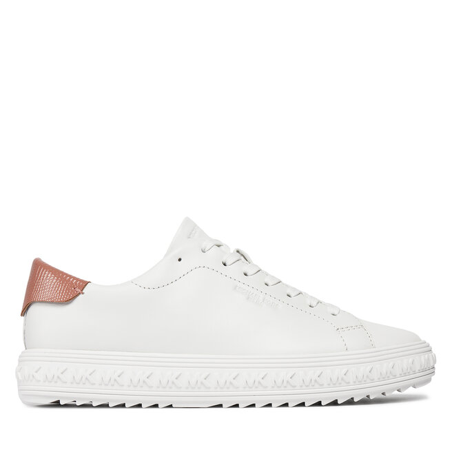 Sneakersy MICHAEL Michael Kors Grove Lace Up - Biały