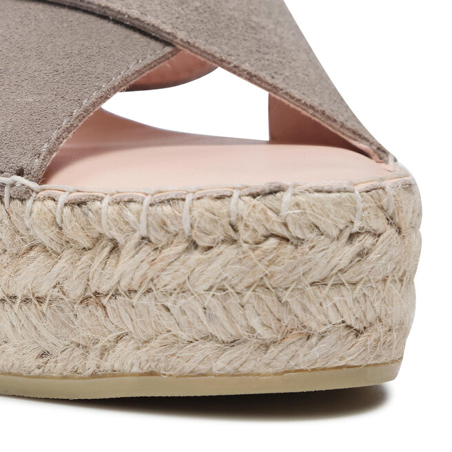 Manebi Еспадрили Manebi Wedges W Belt W 1.9 Wb Vintage Taupe 1