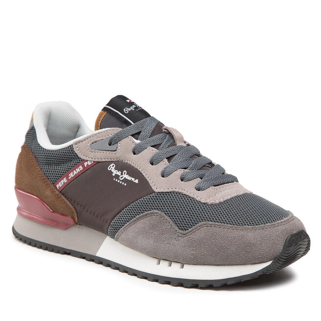 Sneakers Pepe Jeans London One Tonal PMS30873 Grey 945 945 imagine noua