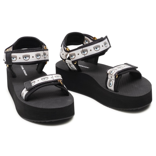 Chiara Ferragni Szandál Chiara Ferragni CF2810-001 Black