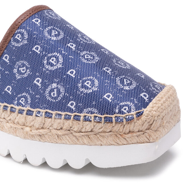 Pollini Espadrilky Pollini TA10134G0EQ6D70A Denim Blu
