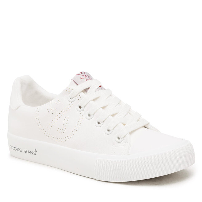Teniși Cross Jeans JJ2R4053C White