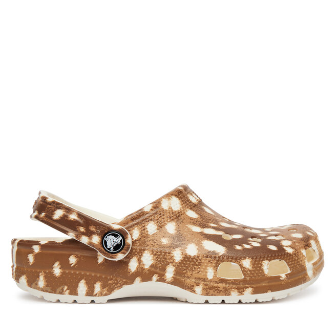 Klapki Crocs Classic Graphic Clogs 214153 Brązowy -