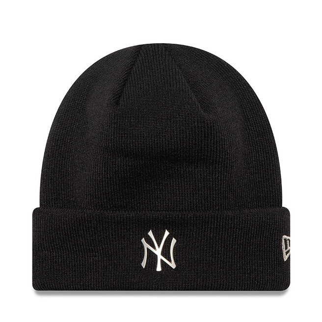 Czapka New Era Metallic Cuff - Czarny