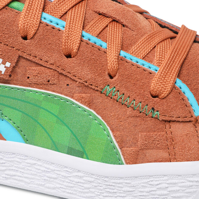 Puma Sneakers Puma Suede Minecraft Ps 384486 01 Friar Brown/Fern Green