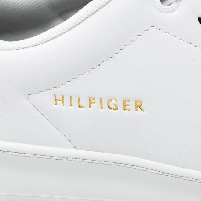 Tommy Hilfiger Sportcipő Tommy Hilfiger Retro Court Clean Cupsole FM0FM04004 White YBR