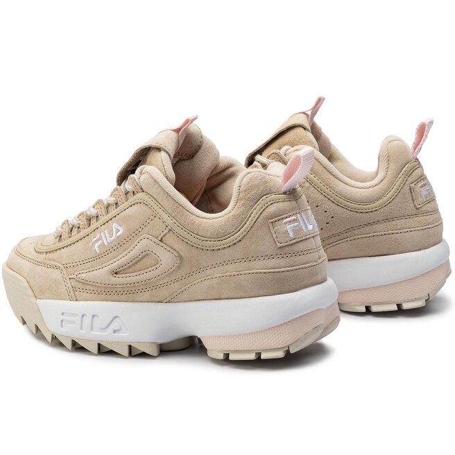 Fila disruptor s low cheap wmn feather gray