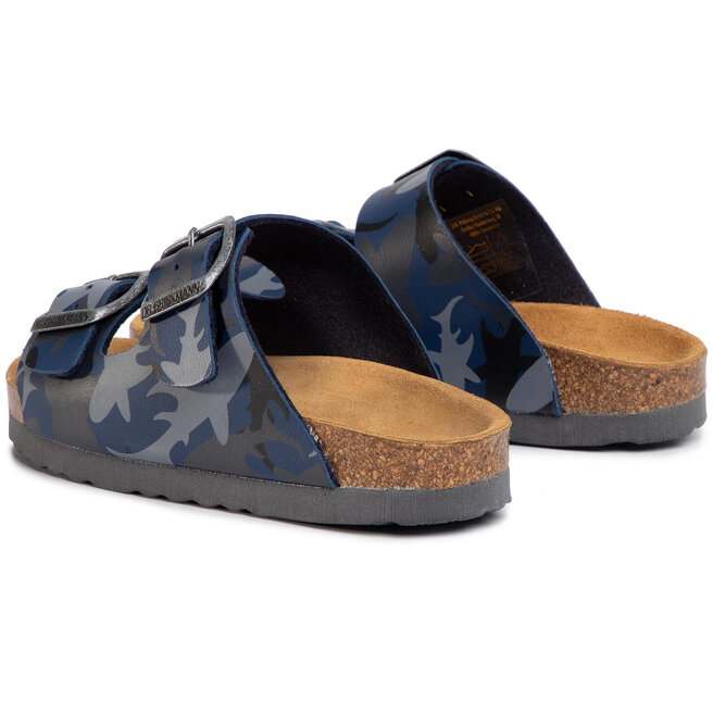 Dr. Brinkmann Papucs Dr. Brinkmann 500298 S Navy/Shark 5