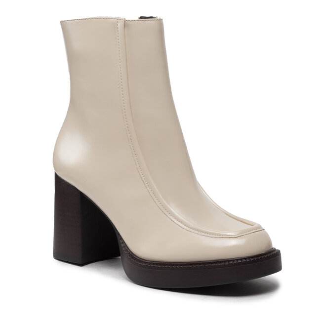 Botine Tamaris 1-25318-29 Ivory 418 epantofi.ro imagine noua