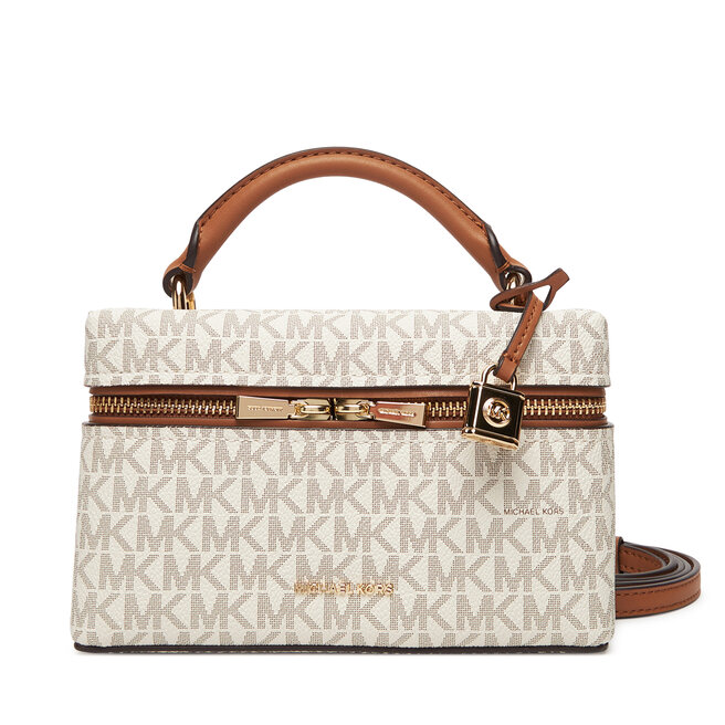 Torebka MICHAEL Michael Kors 32F5GQ1C0B Écru -