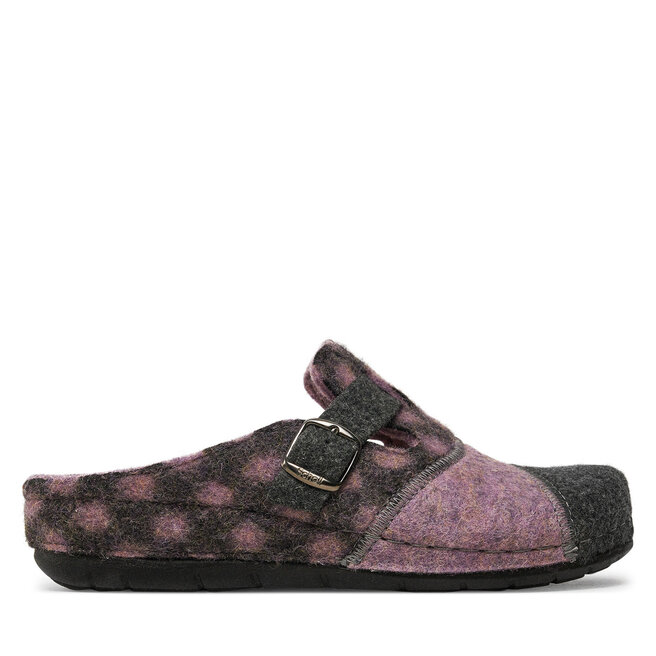 Kapcie Scholl Bruges Buckle Med - Fioletowy