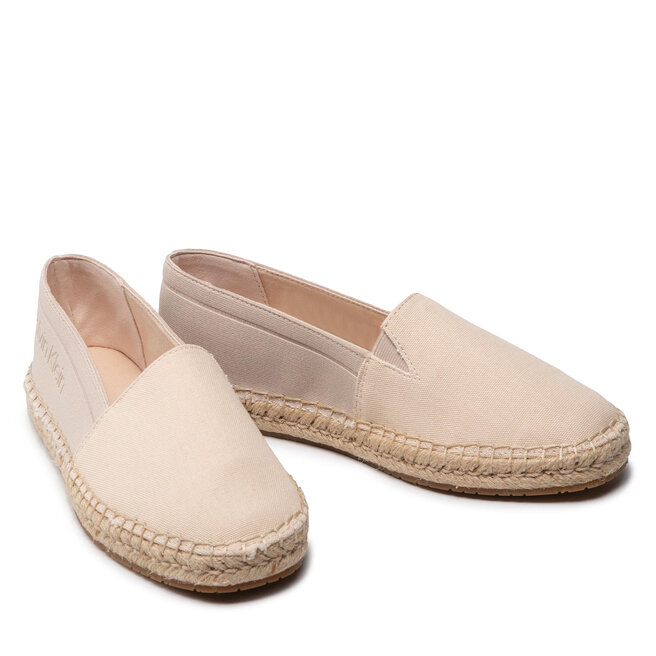 Calvin Klein Εσπαντρίγιες Calvin Klein Espadrille He-Canvas HW0HW00738 Sand VHB