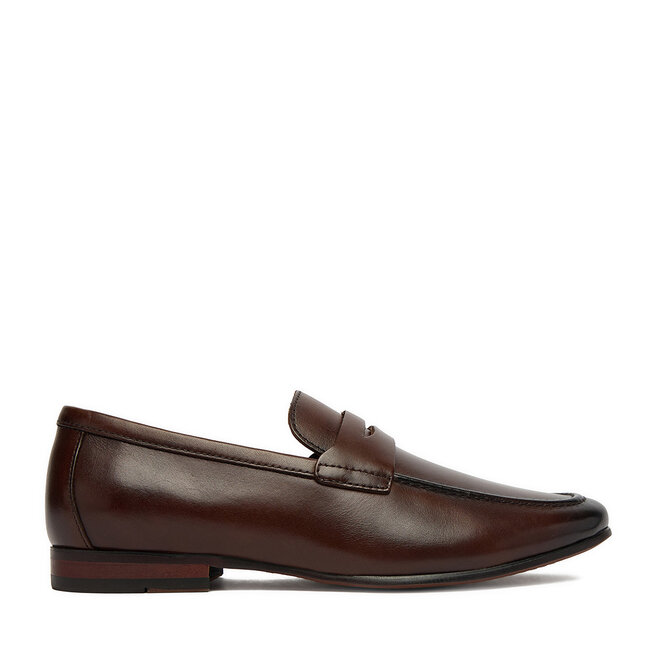 Loafersy GINO ROSSI EO-BENITO-02 126AM Brązowy - męskie