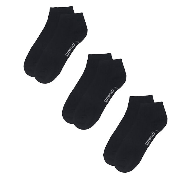 Zestaw 3 par wysokich skarpet damskich Sprandi - (3-pack) Czarny