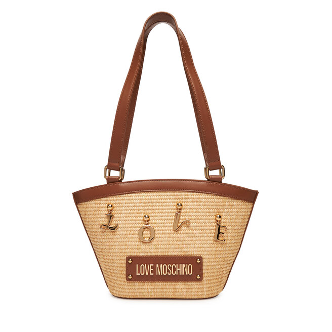 Torebka LOVE MOSCHINO - Brązowy