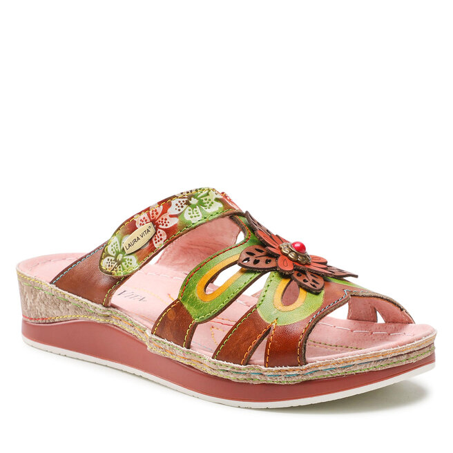 Șlapi Laura Vita Brcuelo 103 SO150420-103 Beige 103 imagine noua