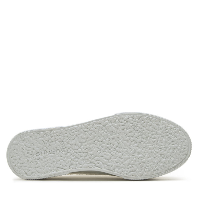 Superga Sneakers aus Stoff Superga Platform MAcrame Rhombus 2740 S2126MW Total White
