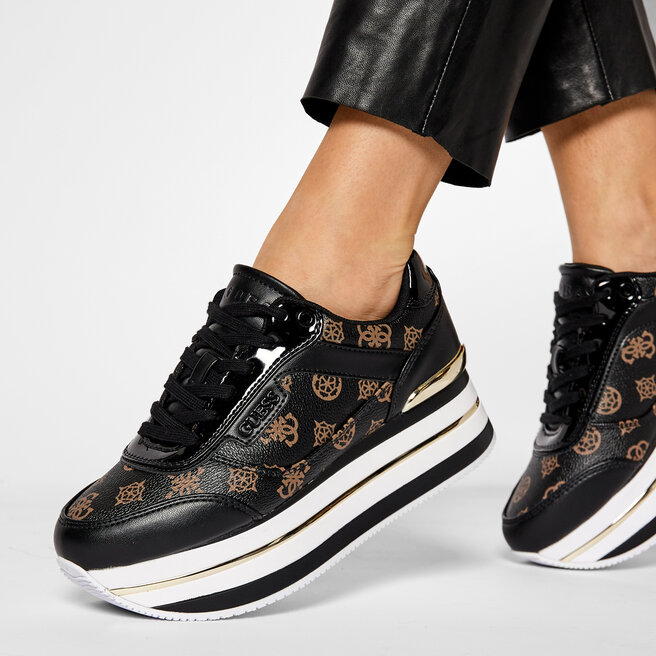 Снікерcи Guess Hansin FL5HNS FAL12 BLKBR • Eobuv.com.ua