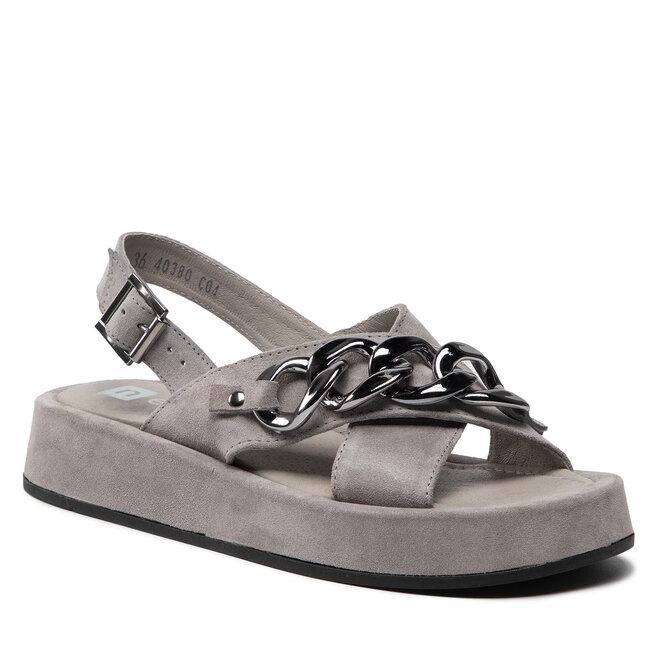 Sandale Nessi 22198 Szary W3