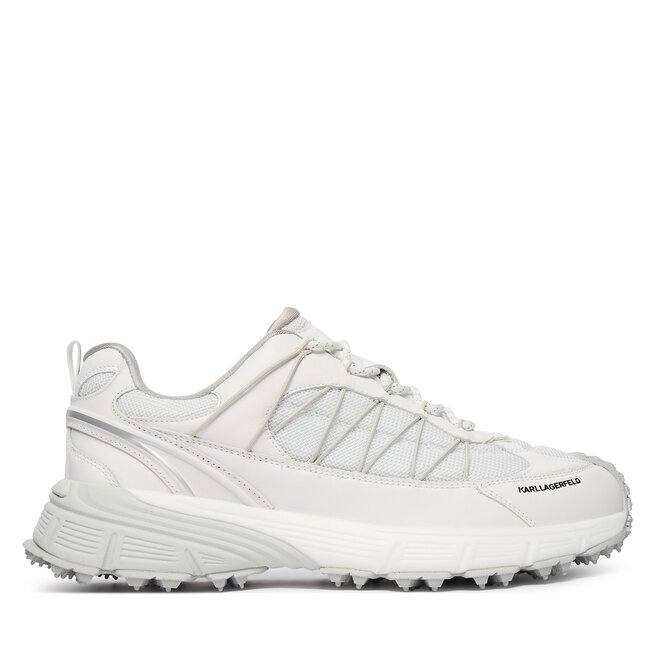 Sneakersy KARL LAGERFELD Orion Trail KL58526 Kremowy - męskie